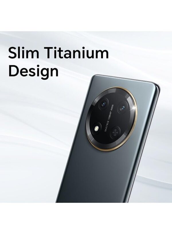 HONOR X9c 5G Dual SIM (12GB RAM, 256GB Storage) | 108MP Triple Camera | 6.78" AMOLED 120Hz Display | 6600mAh Battery | Android 14 (Titanium Black)